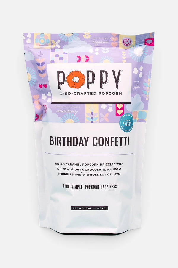 Poppy Popcorn Birthday Confetti Popcorn
