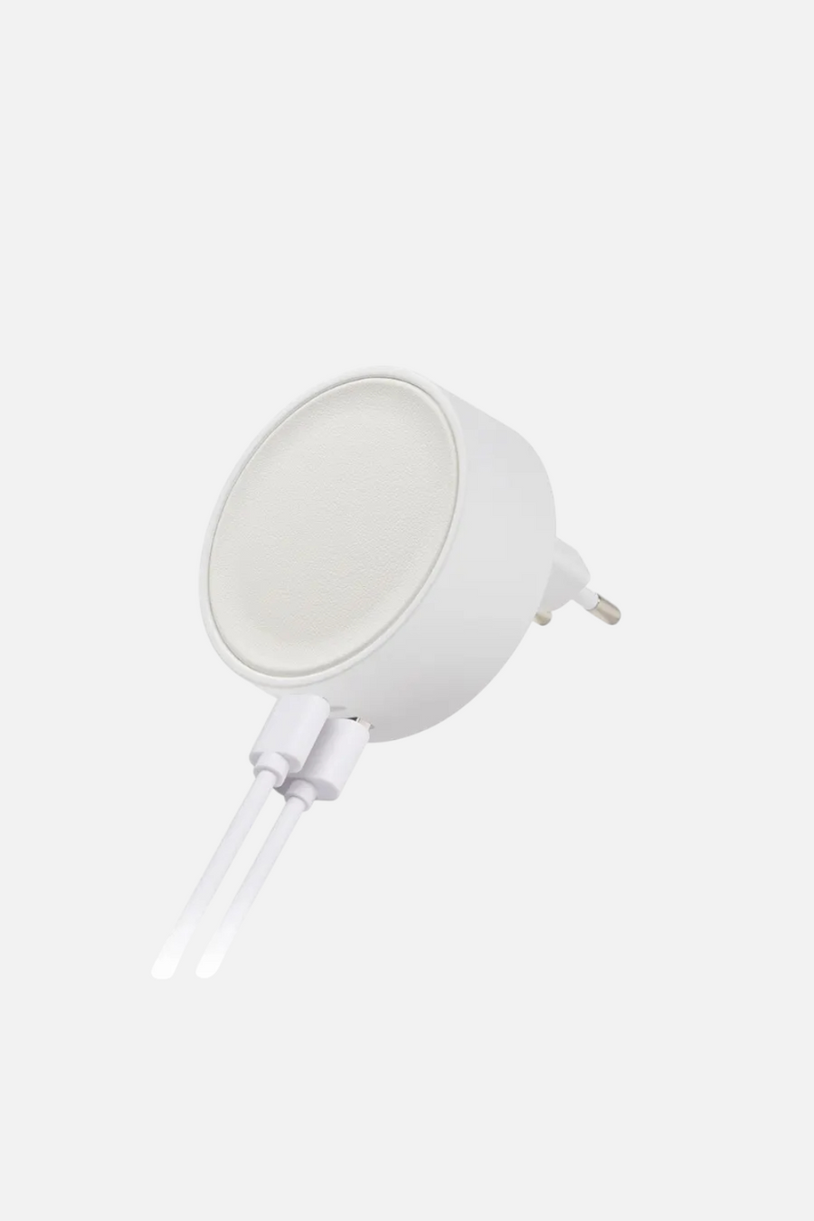 Poweron White Dual USB Charger – detail