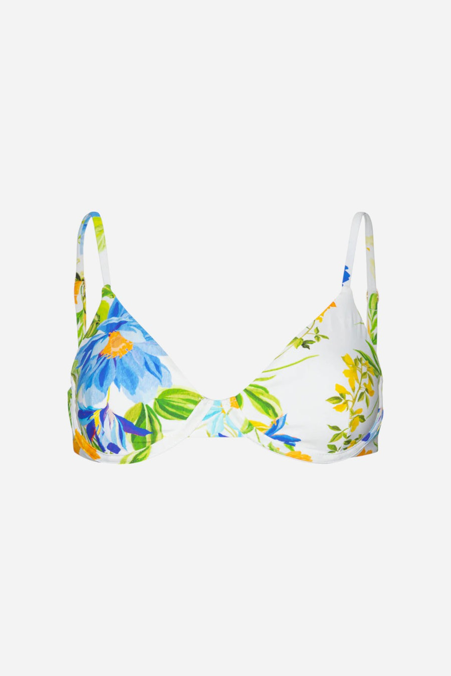 PQ Swim Bluebell Cali Underwire Top – front view