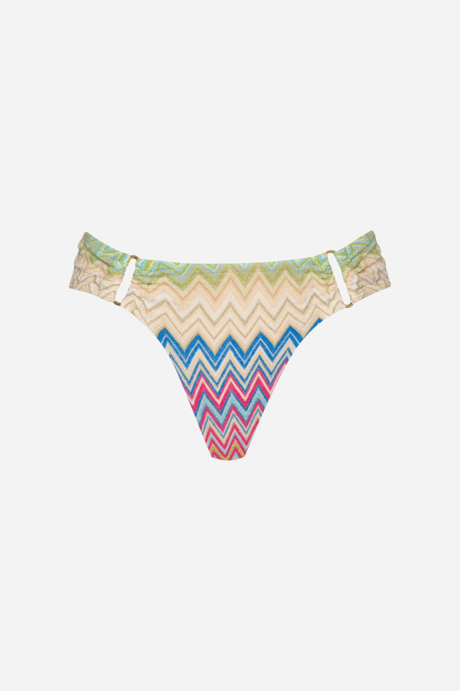 PQ Swim Huntington Detail Fanned Bottom – front view