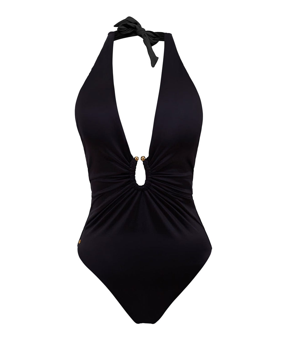 PQ Swim Plunge Detail One Piece – side view