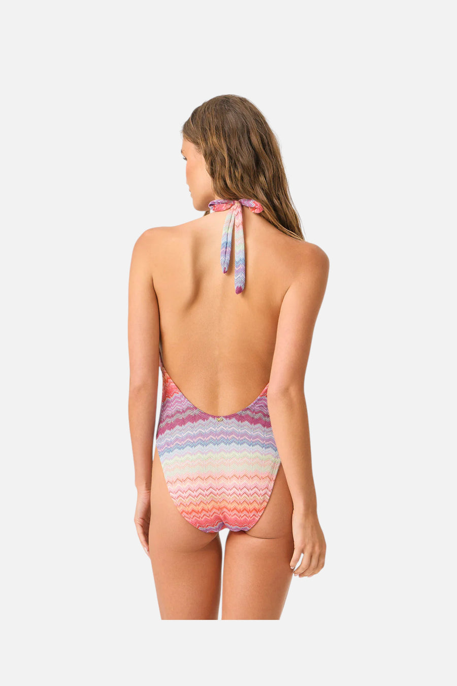 PQ Swim Remi One Piece Swimsuit in Sunkissed – flat lay