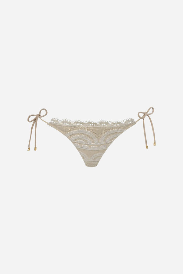 PQ Swim Vanilla Lace Tie Bottoms - Full