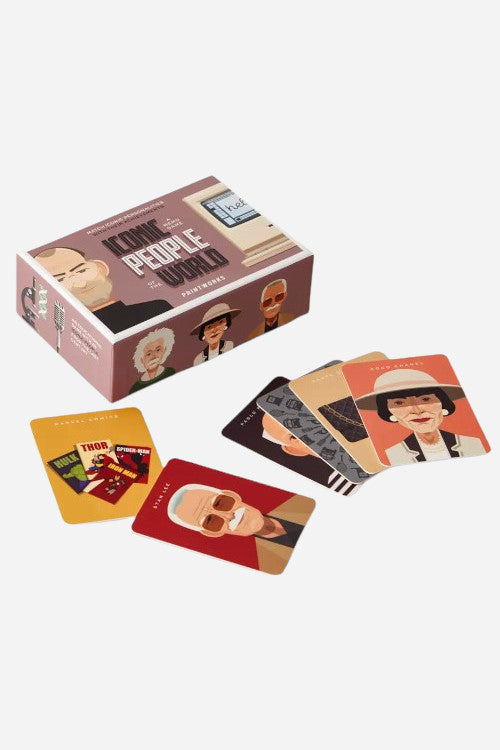 Printworks Iconic People Memo Game – front view
