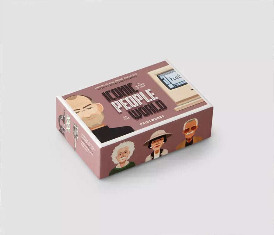 Printworks Iconic People Memo Game – side view