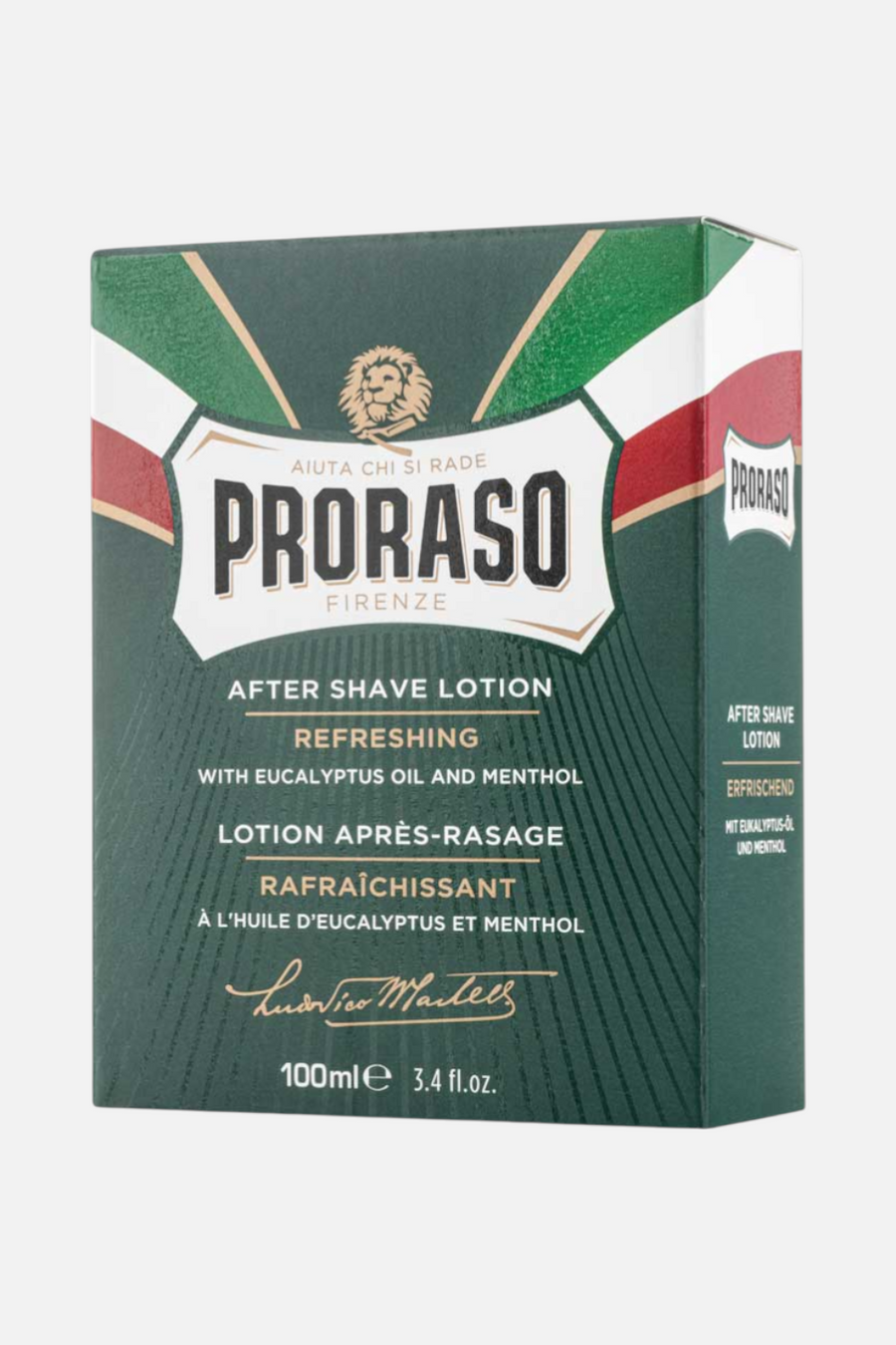 Proraso After Shave Lotion - Refreshing Formula – back view
