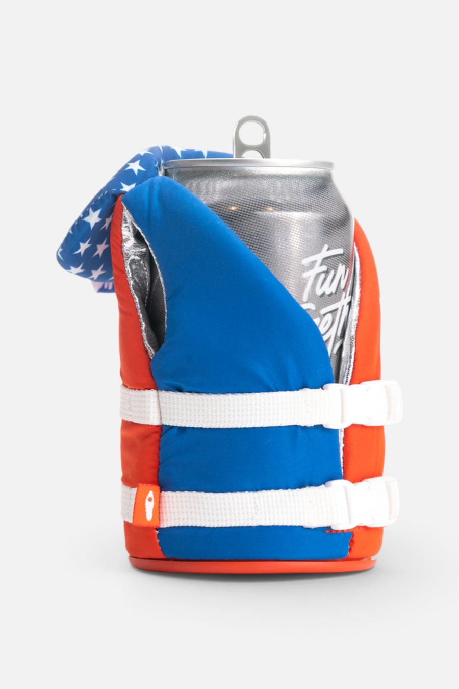 Puffin Drinkwear The Buoy Beverage Life Vest in Liberty – back view