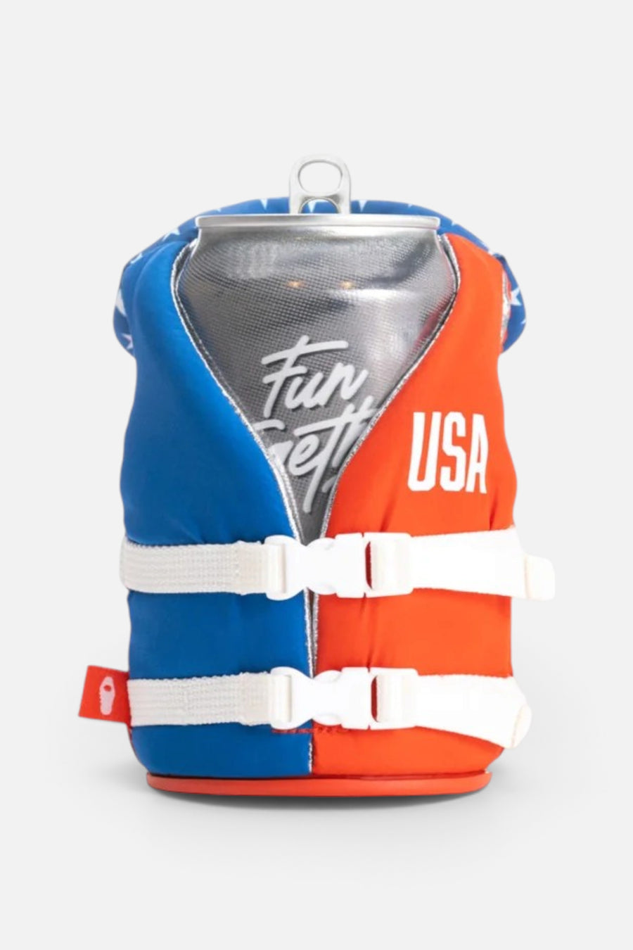 Puffin Drinkwear The Buoy Beverage Life Vest in Liberty – front view