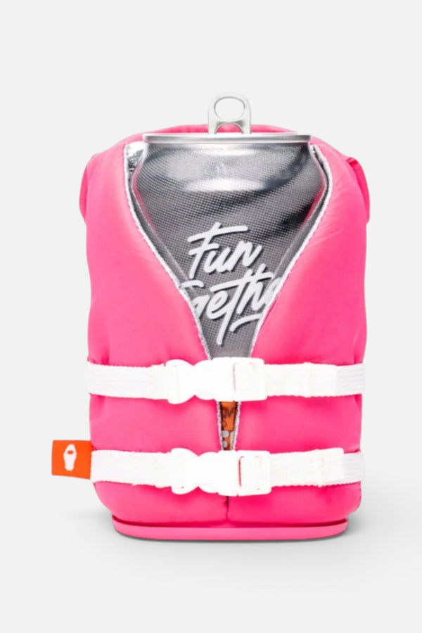Puffin Drinkwear The Buoy Beverage Life Vest in Party Pink