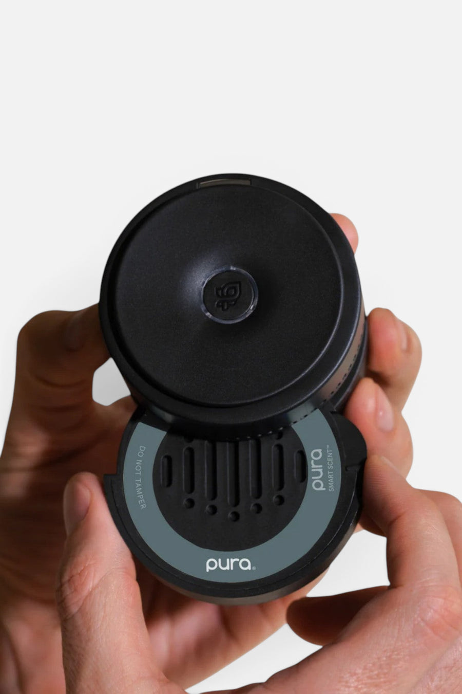 Pura Car Wash Car Diffuser Refill – side view