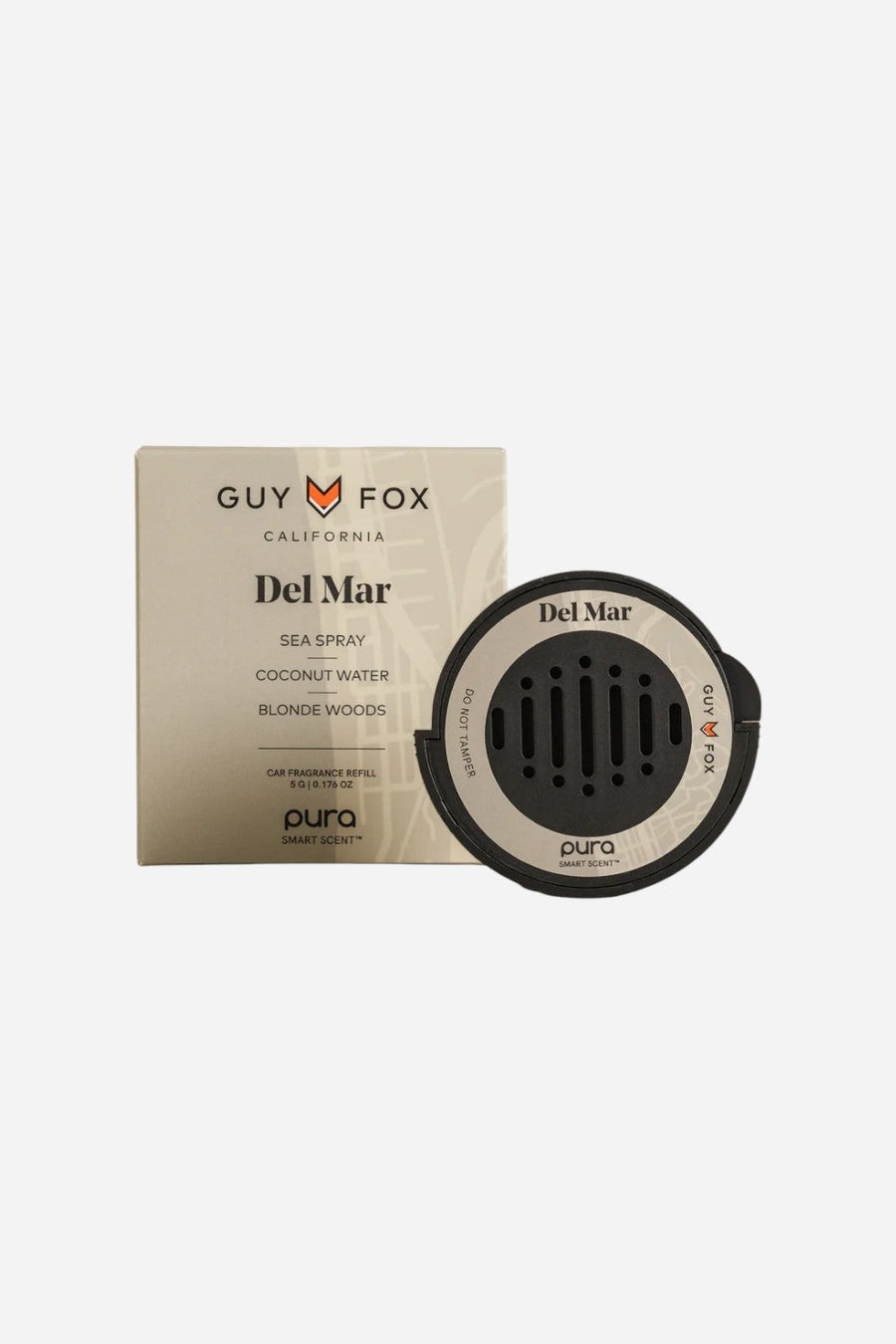 Pura Del Mar Car Fragrance Refill – front view