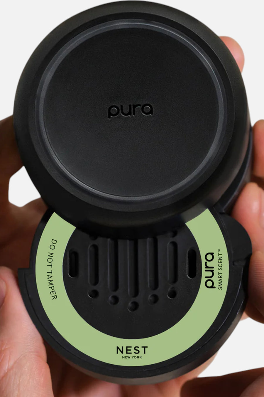 Pura Nest Bamboo Car Fragrance Diffuser Refill – side view