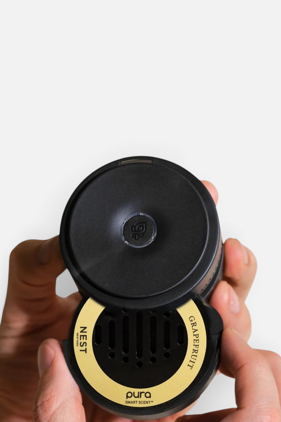 Pura Nest Grapefruit Car Fragrance Diffuser Refill – side view