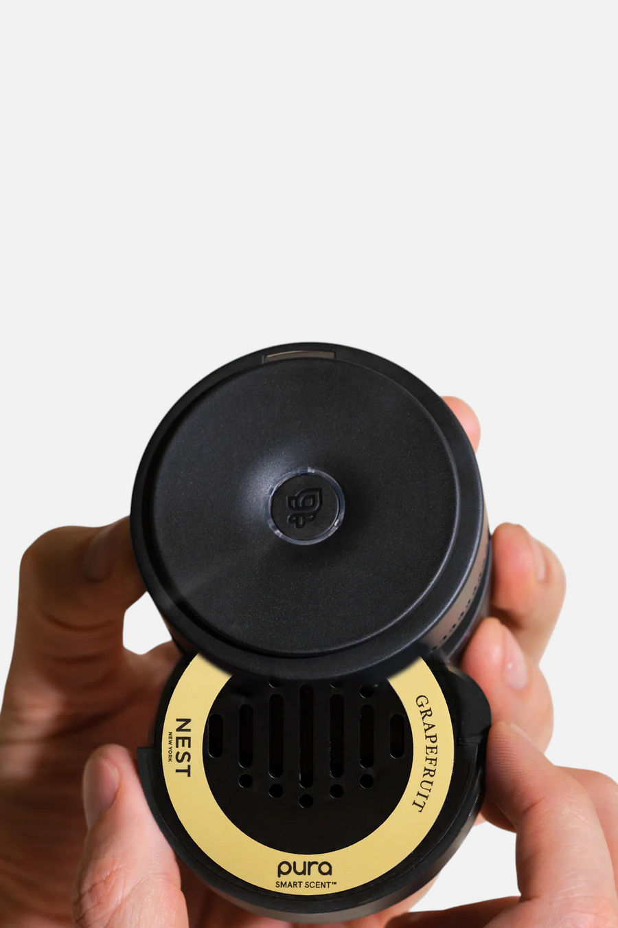 Pura Nest Grapefruit Car Fragrance Diffuser Refill – side view