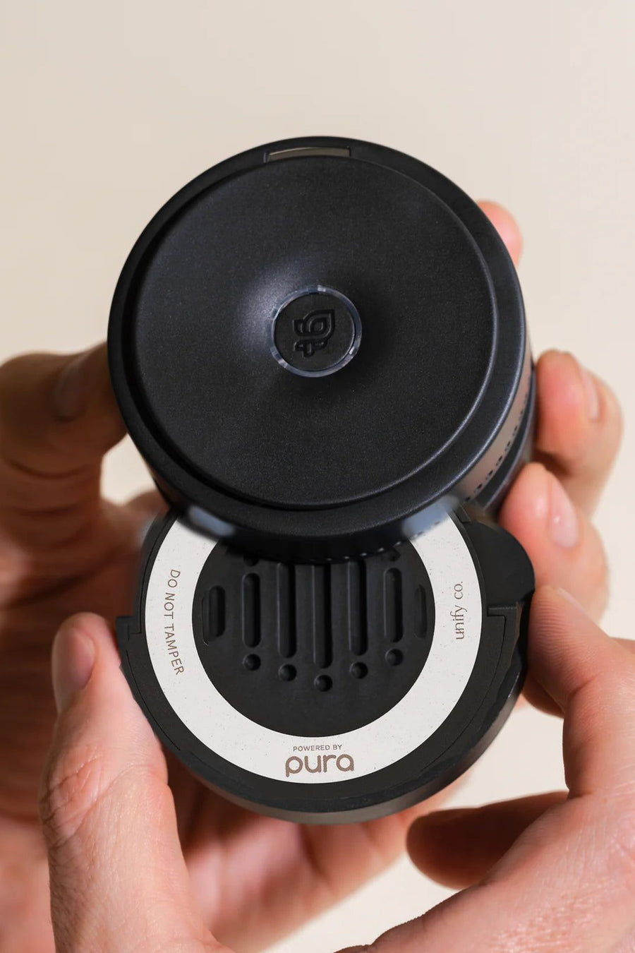 Pura Salt Smart Scent Car Fragrance Refill – side view