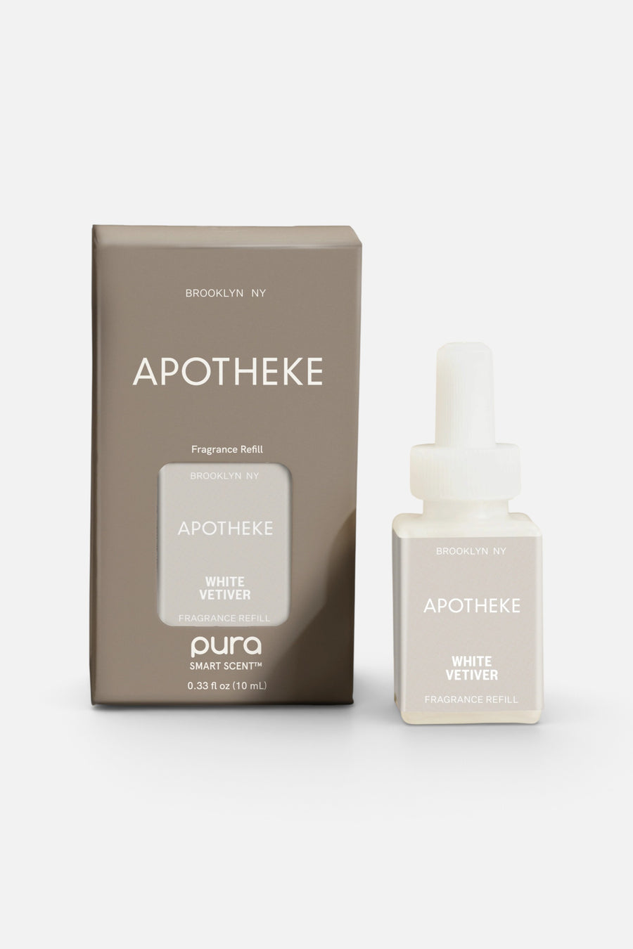 Pura White Vetiver Smart Vial Refill – front view