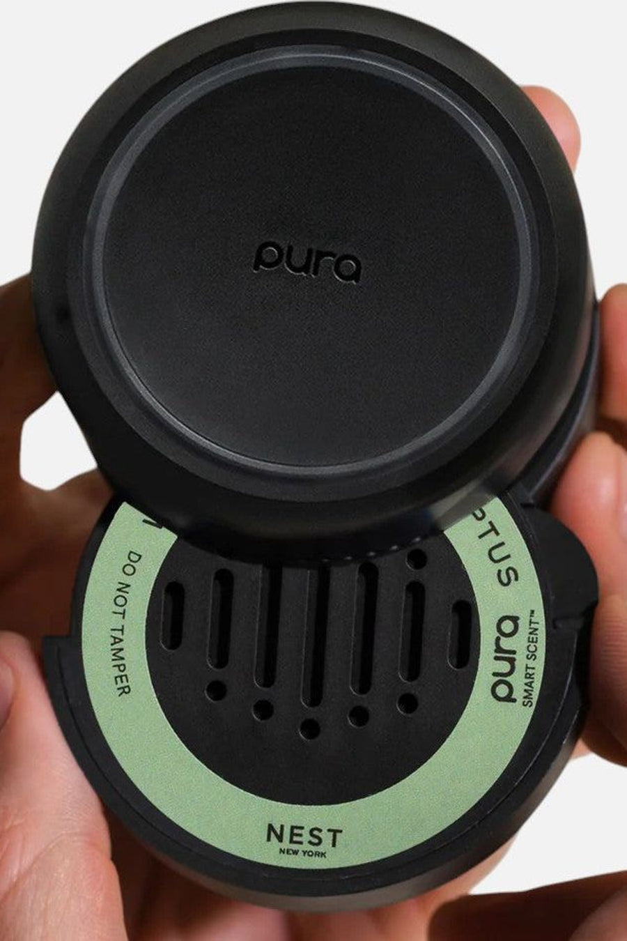 Pura Wild Mint & Eucalyptus Car Diffuser Refill – side view