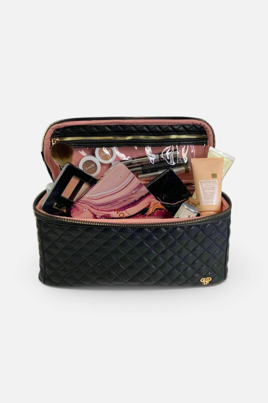 Pursen Stylist Travel Bag in Timeless Quilted – detail