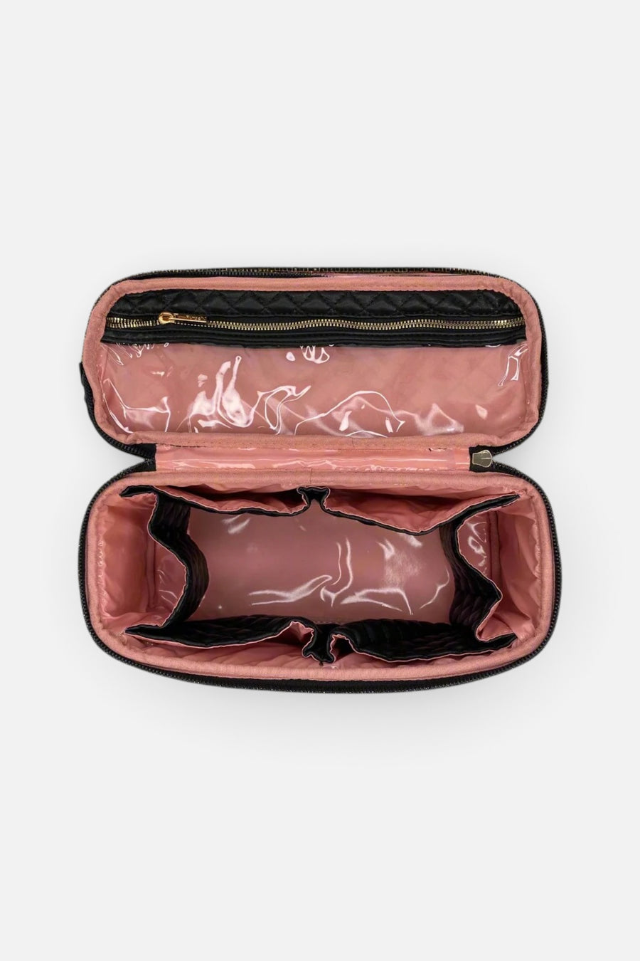 Pursen Stylist Travel Bag in Timeless Quilted – side view