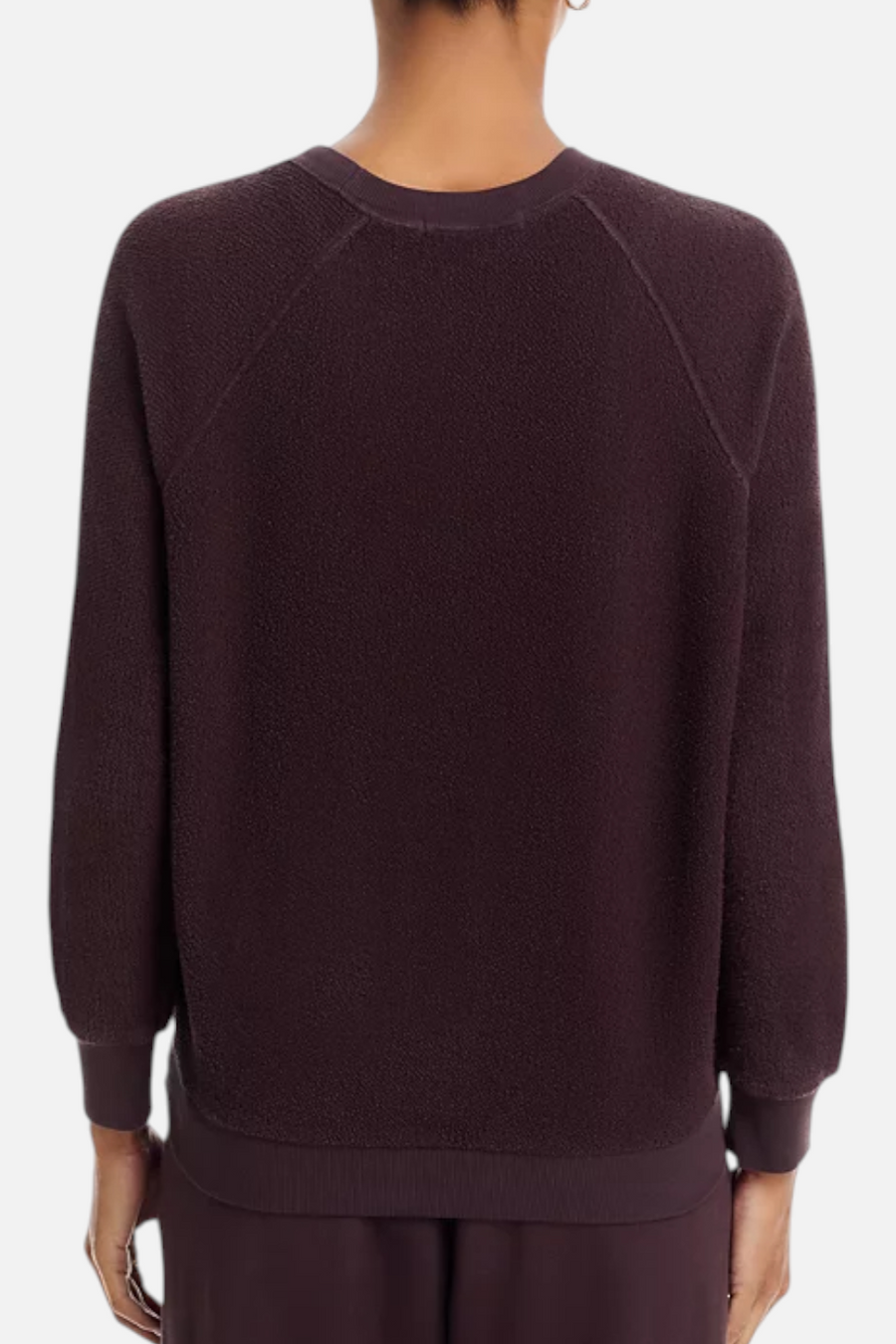 Perfect White Tee Women's Ziggy Sweatshirt in Cocoa Powder