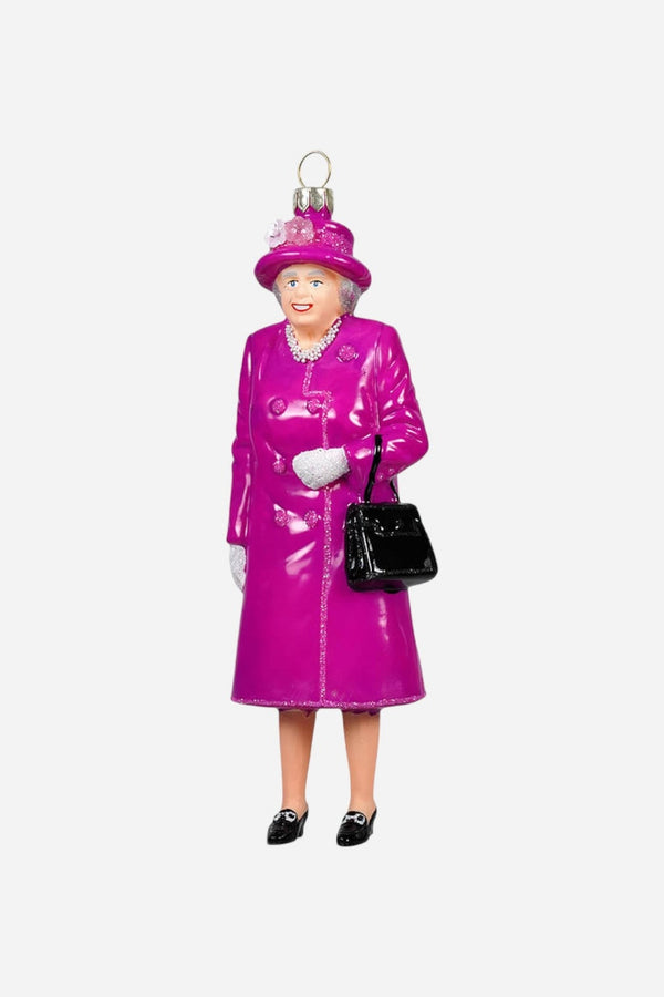 Queen Elizabeth Ornament, Fuchsia Outfit