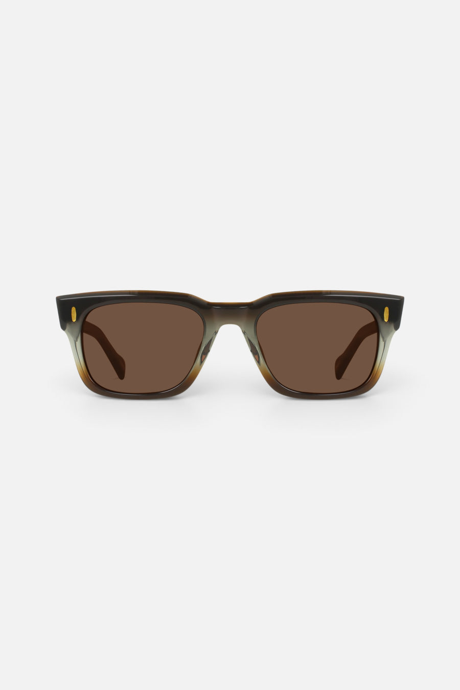 Raen Conway Sunglasses in Furrow / Brasa – front view