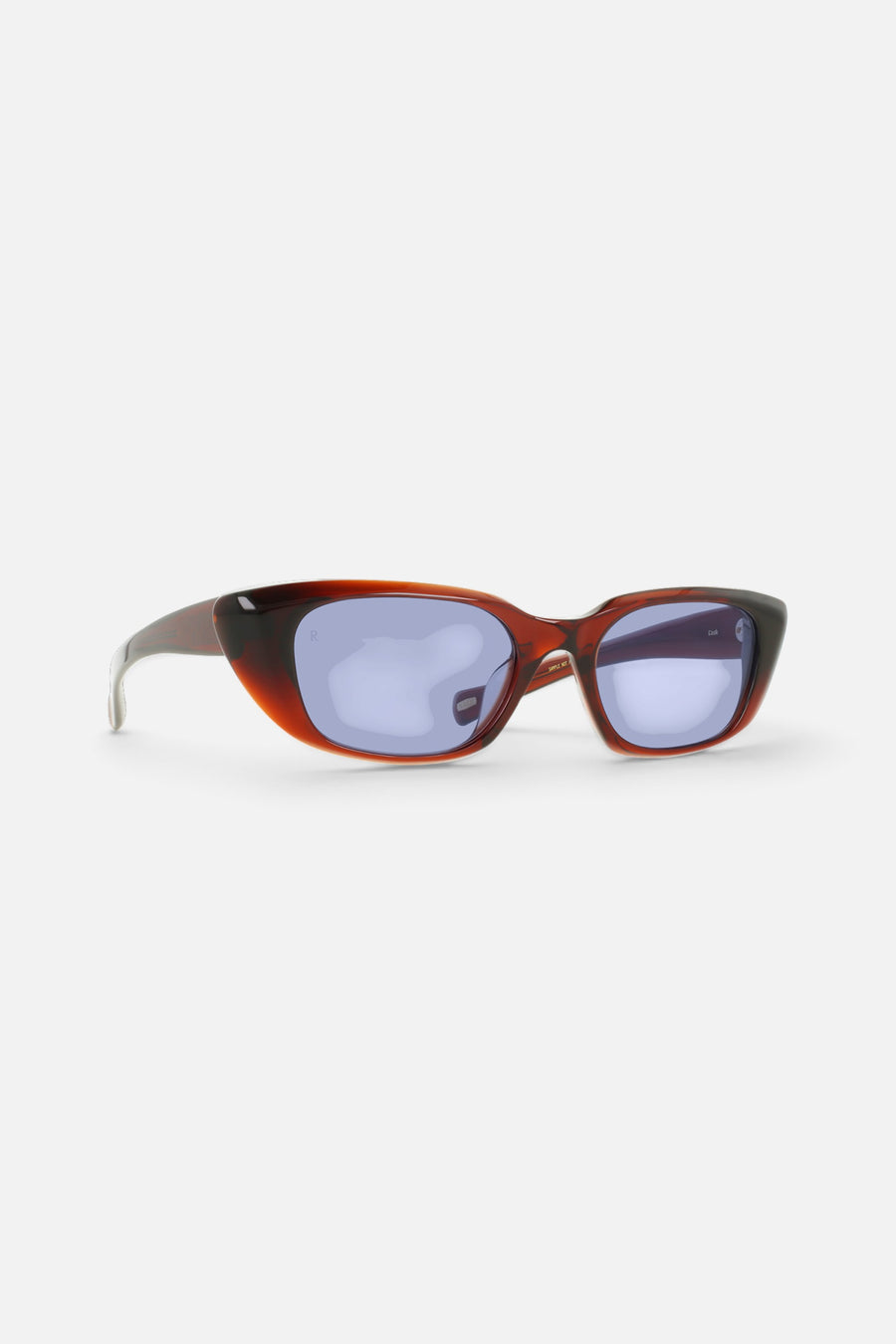 Raen Iwa Sunglasses in Cask / Lavender – back view