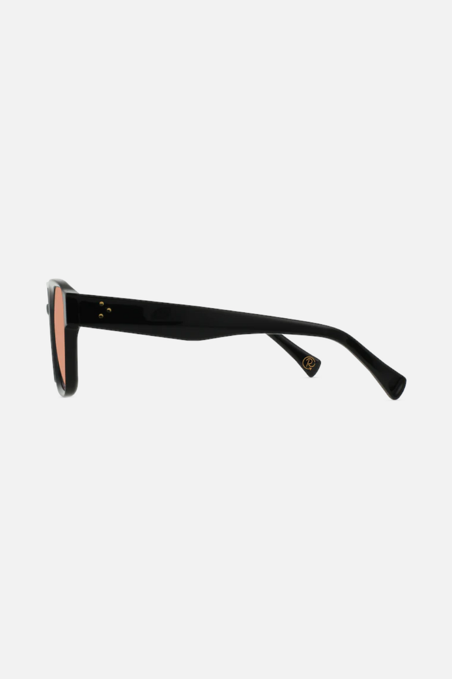 Raen Optics Rifka in Recycled Black and Spritz – side view