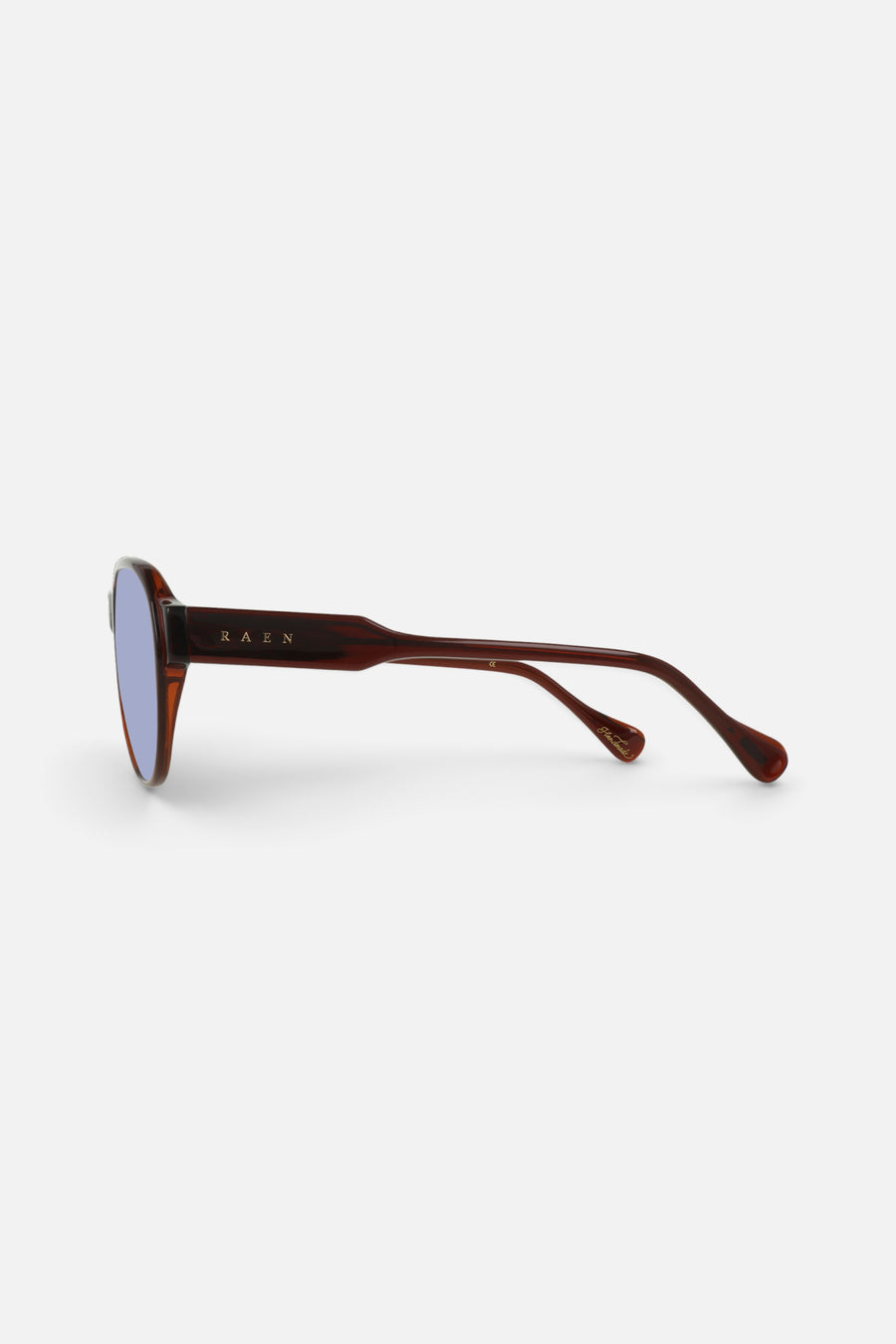 Raen Seneca Sunglasses in Cask / Lavender – side view