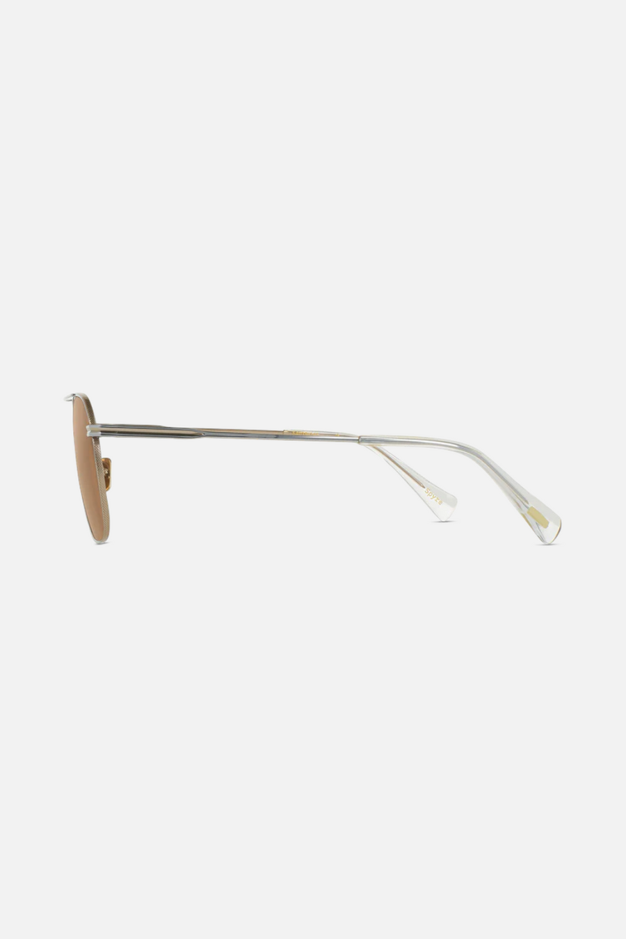 Raen Optics Spyre Sunglasses Silver & Classic Gold & Ceylon