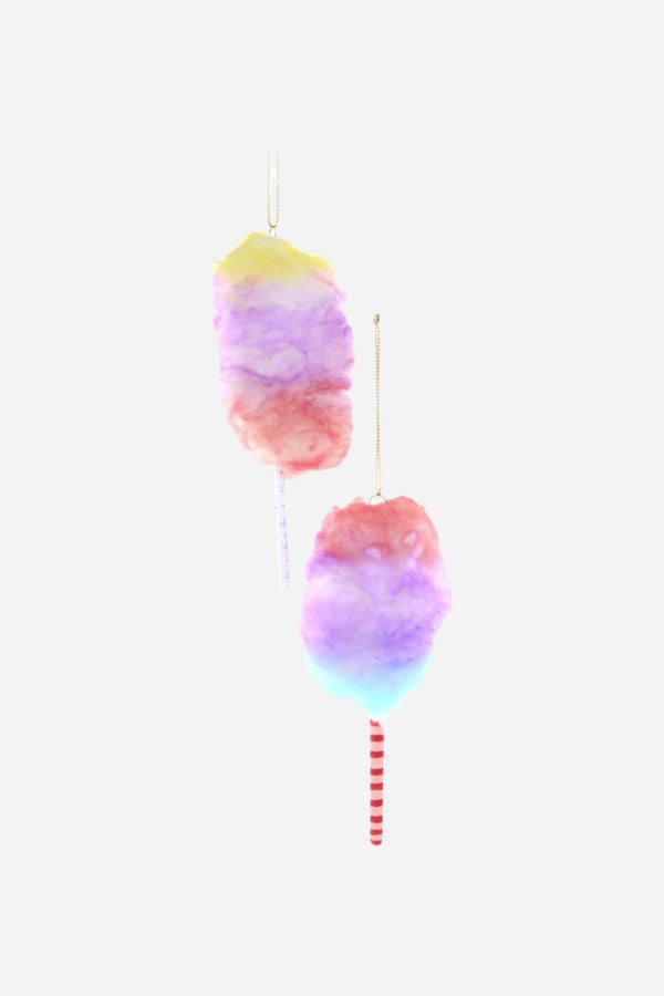 Rainbow Cotton Candy Ornament