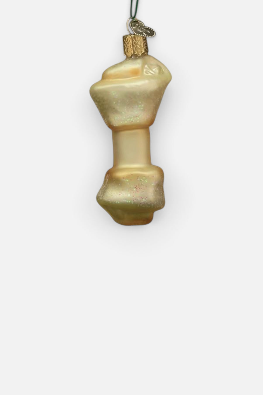 Rawhide Bone Ornament – back view