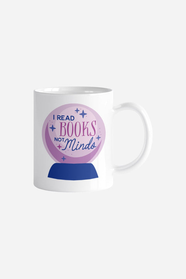Read Books Not Minds Mug