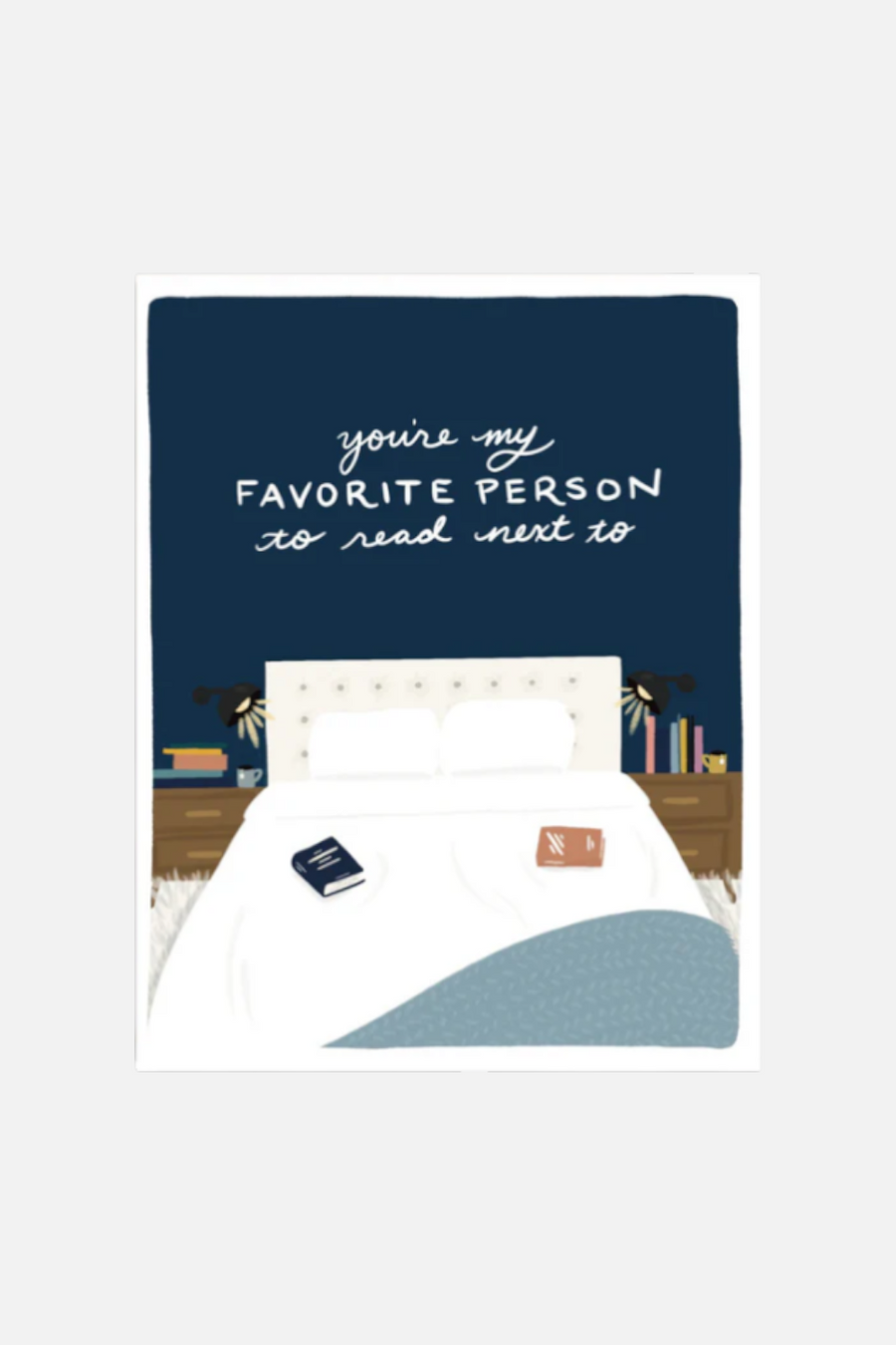 Read Next To You Love Card – front view