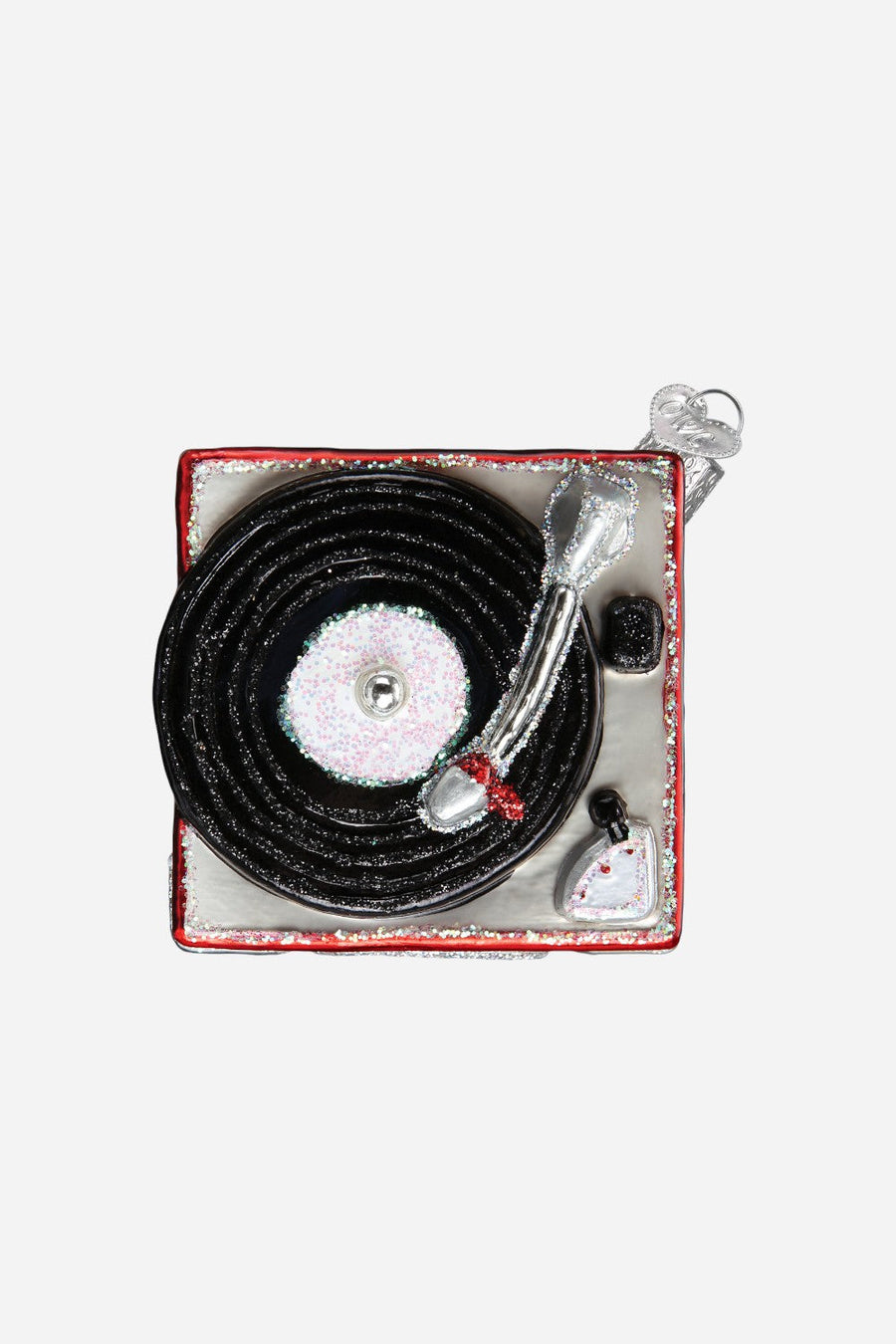 Record Player Ornament – back view