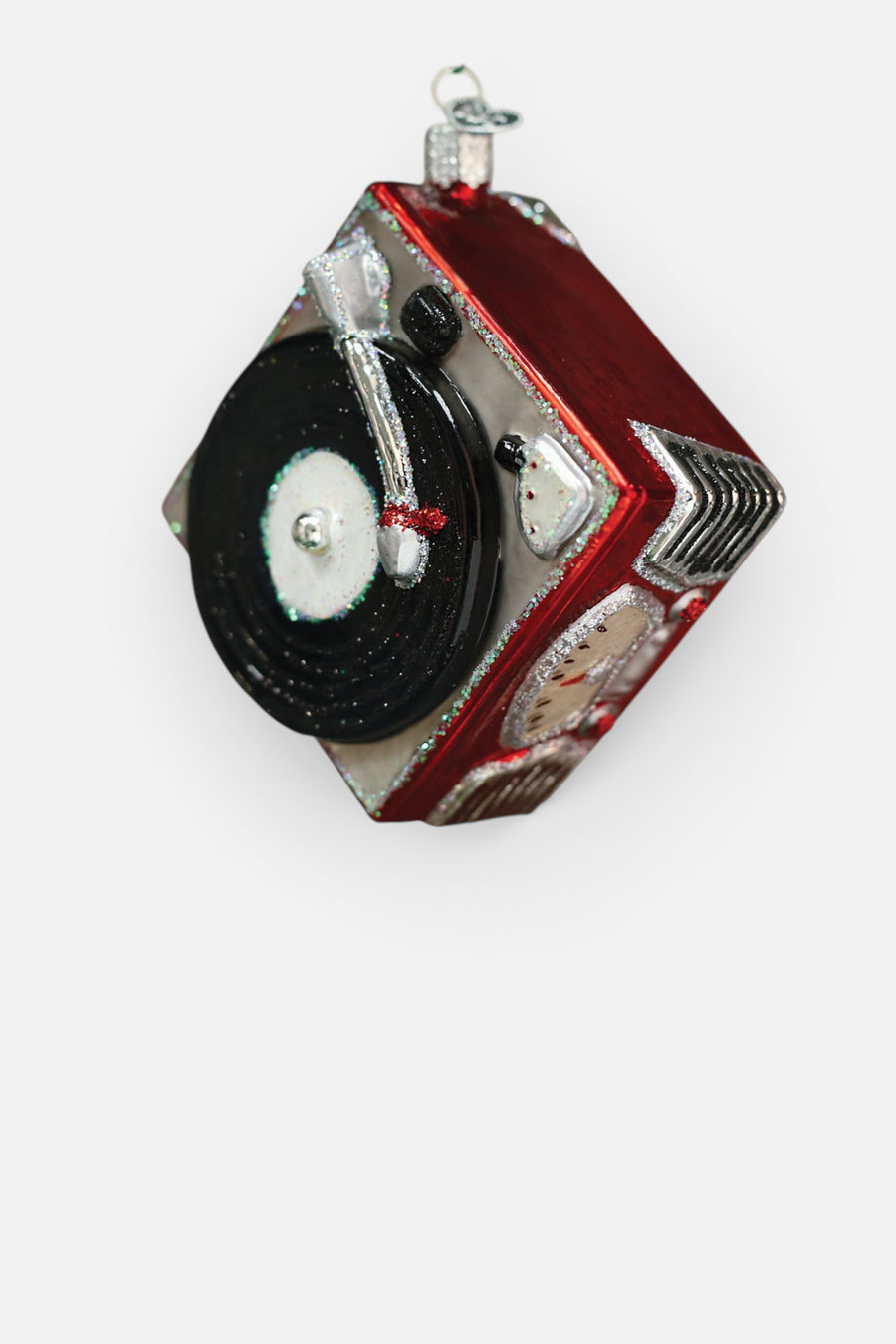 Record Player Ornament – detail