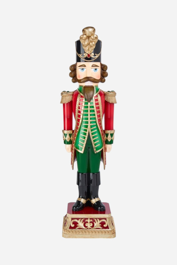 Red/Green Nutcracker 26"