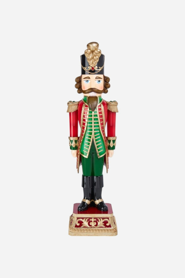 Red/Green Nutcracker 26"