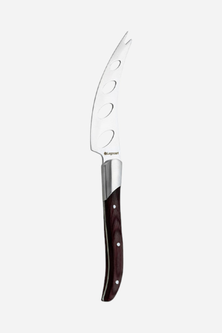 Reggio Cheese Knife Set with Dark Wood Handles – alternate