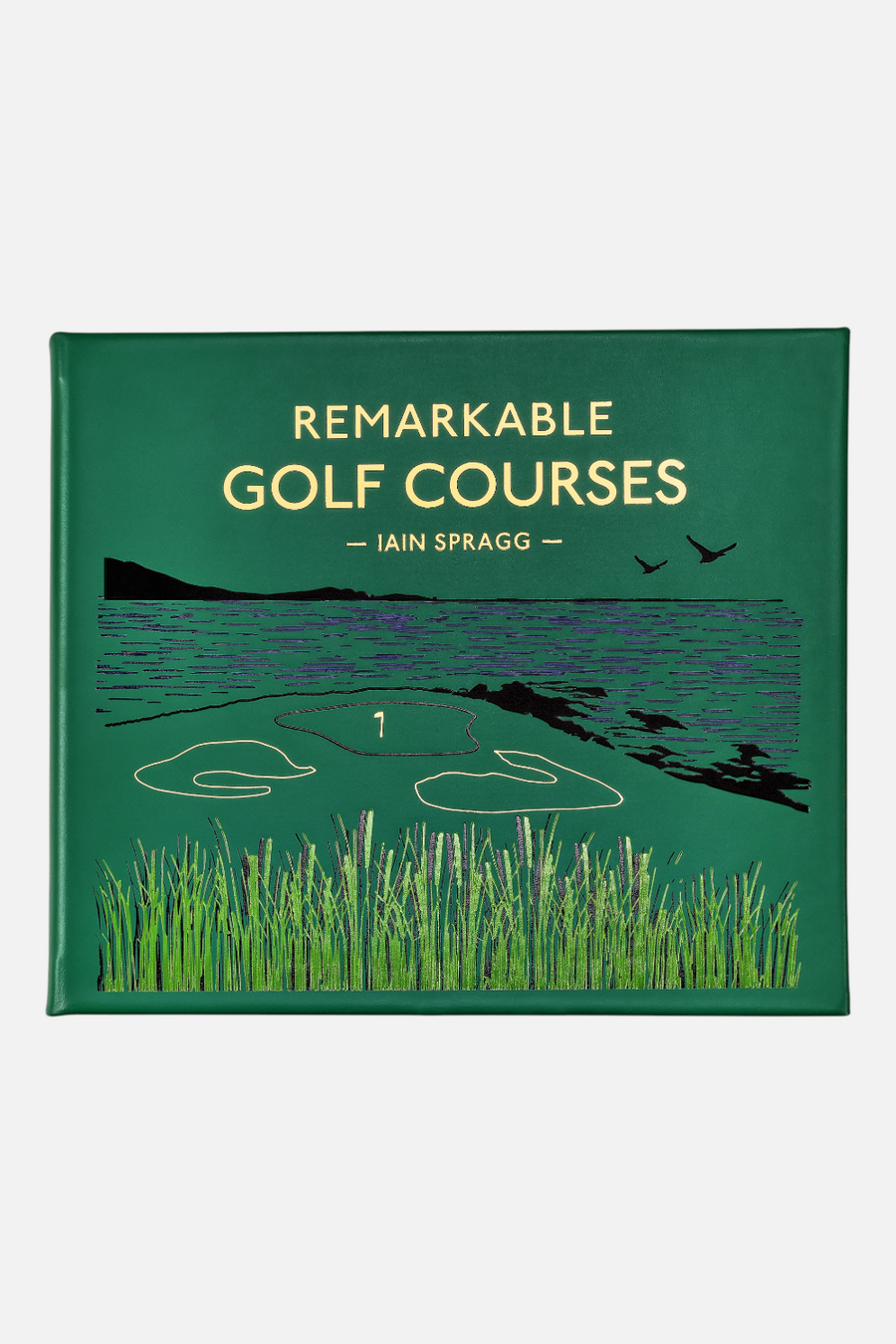 Remarkable Golf Courses Print Book – front view