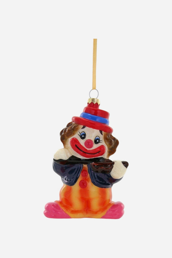 Retro Clown Ornament