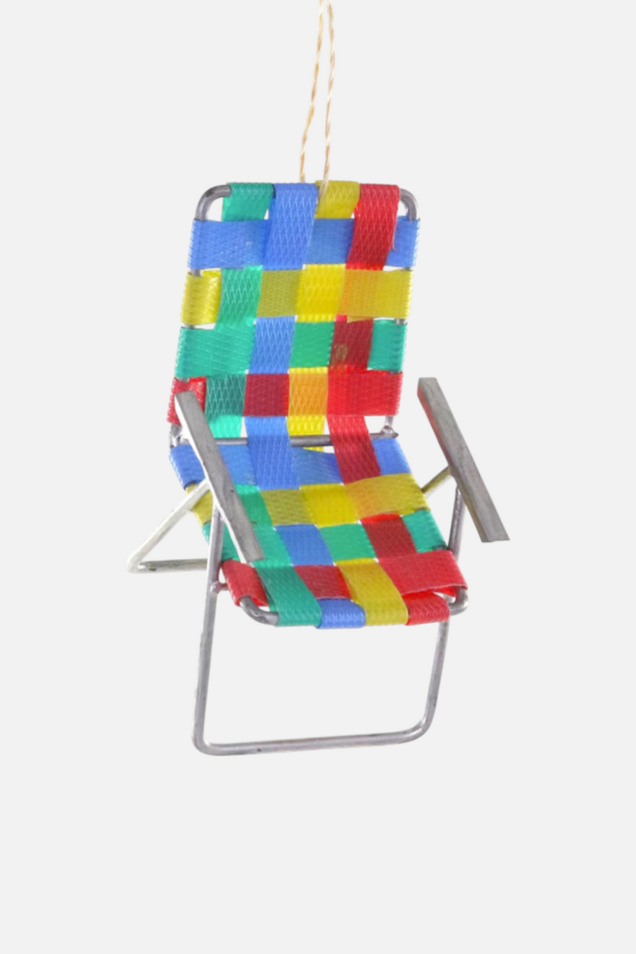 Retro Lawn Chair Ornament – front view