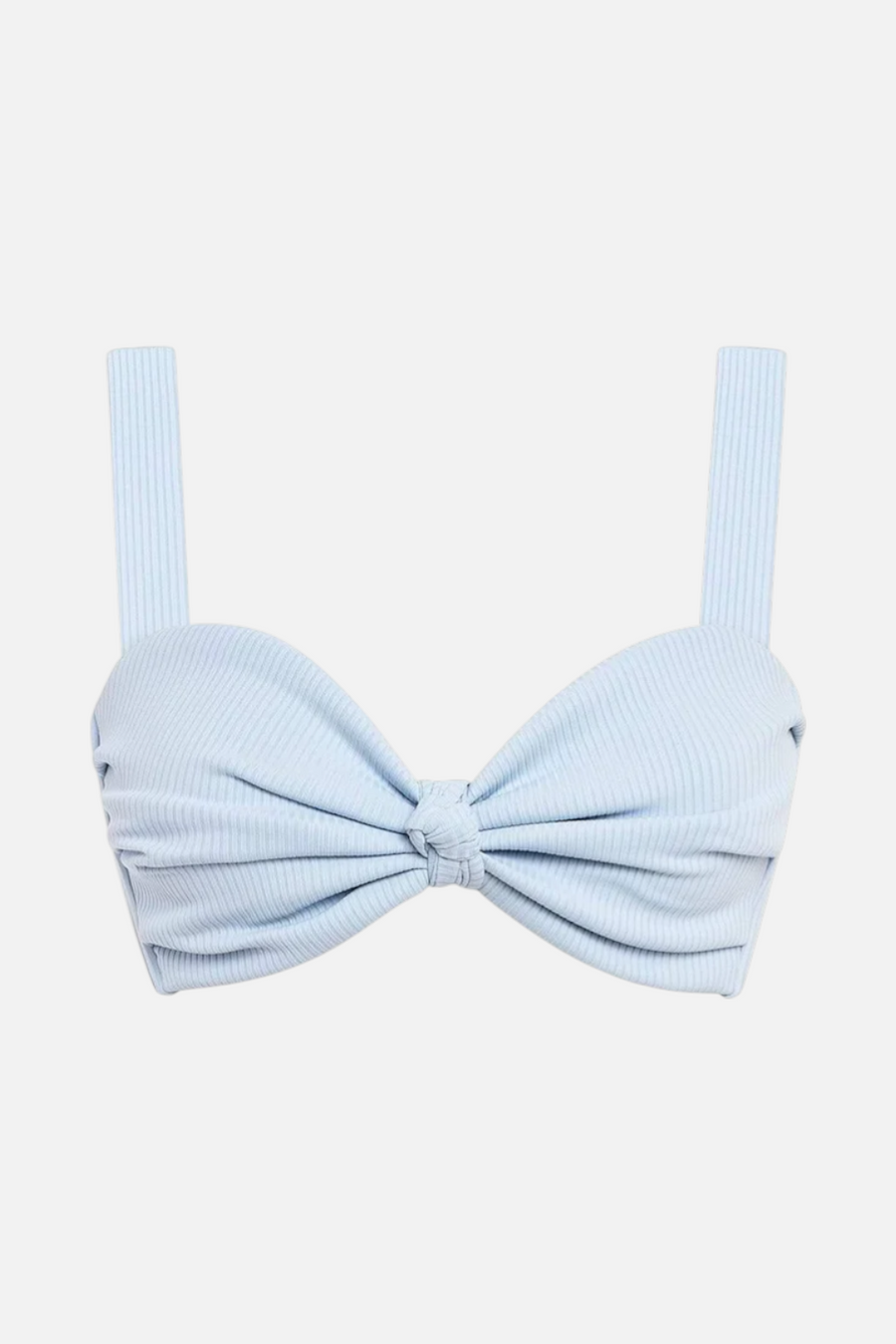 Montce Women's Rib Hayden Bikini Top in Peri