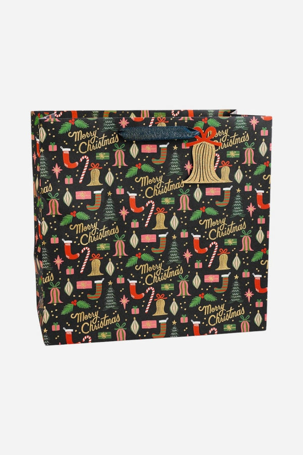 Rifle Paper Co. Deck The Halls Large Bag