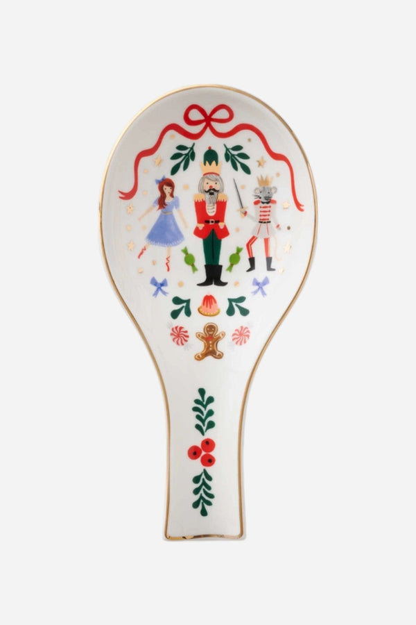 Rifle Paper Co. Nutcracker Porcelain Spoon Rest