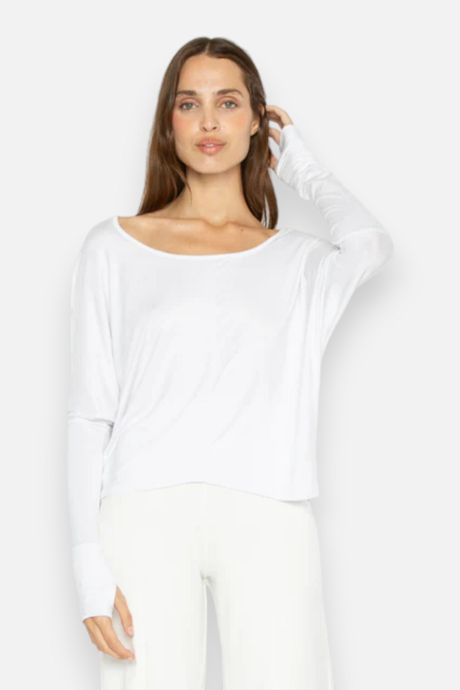 Ripley Rader Dancer Top in White – front view