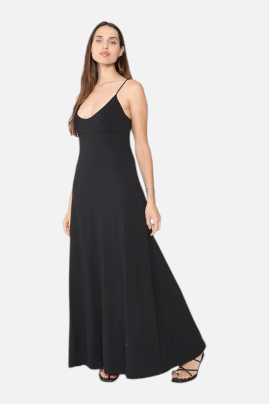 Ripley Rader Jersey Trinity Dress in Black – side view