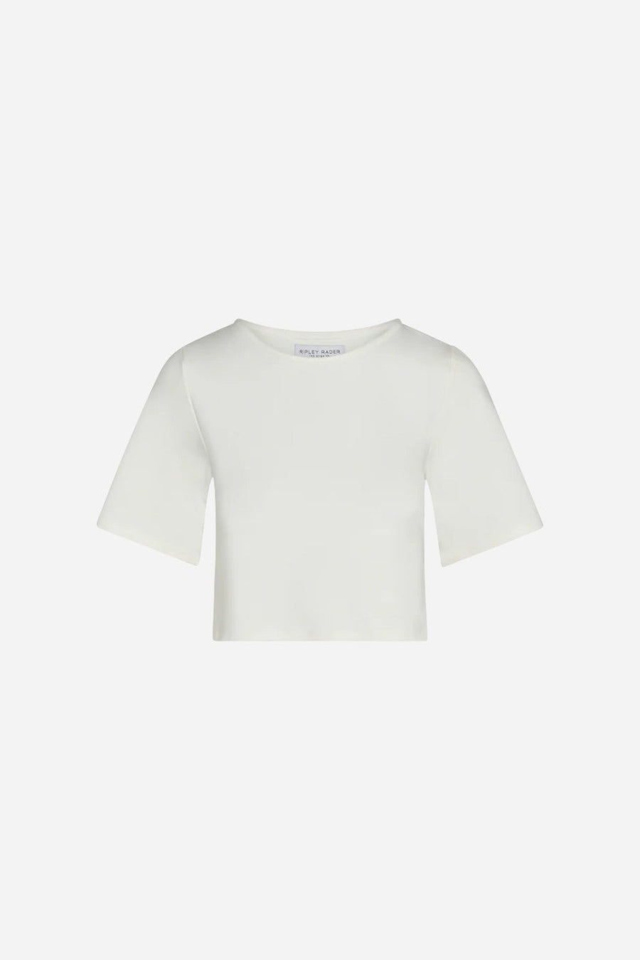 Ripley Rader Off-White Ponte Knit Short Sleeve Top – side view