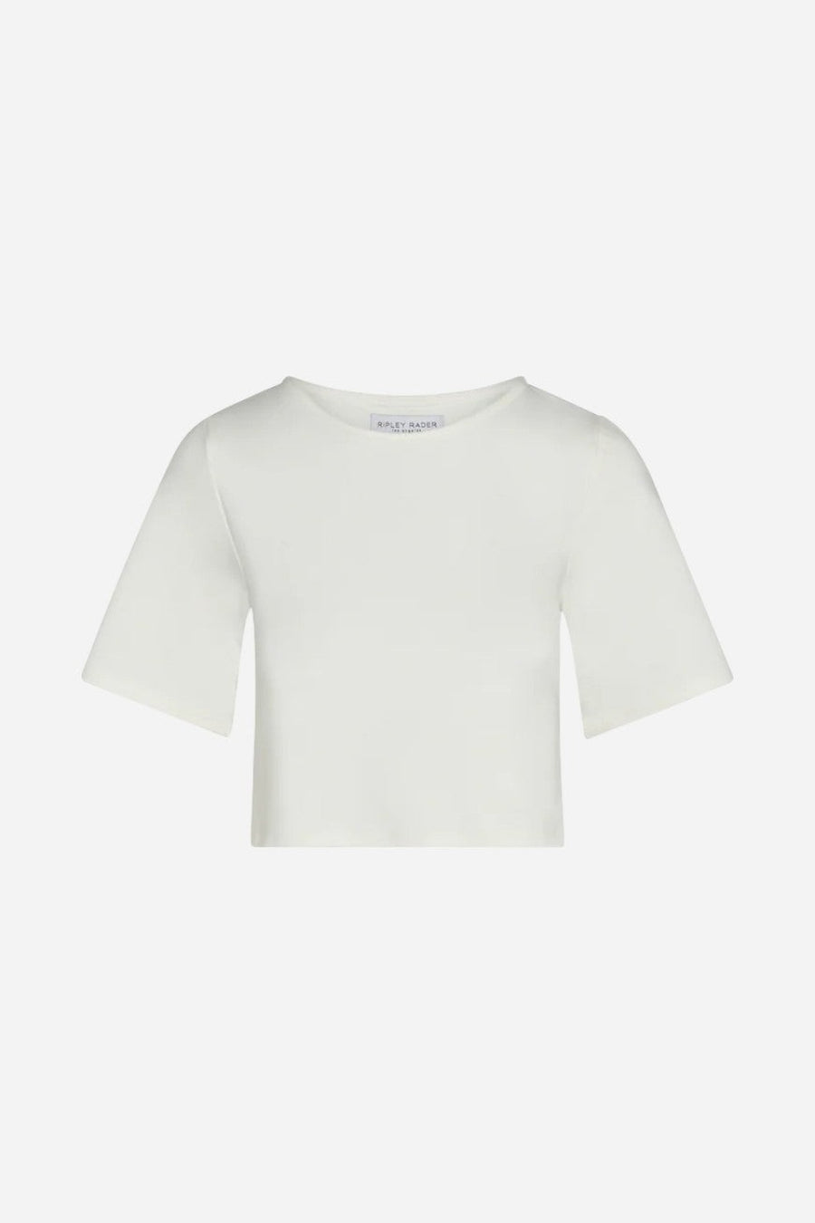Ripley Rader Off-White Ponte Knit Short Sleeve Top – side view