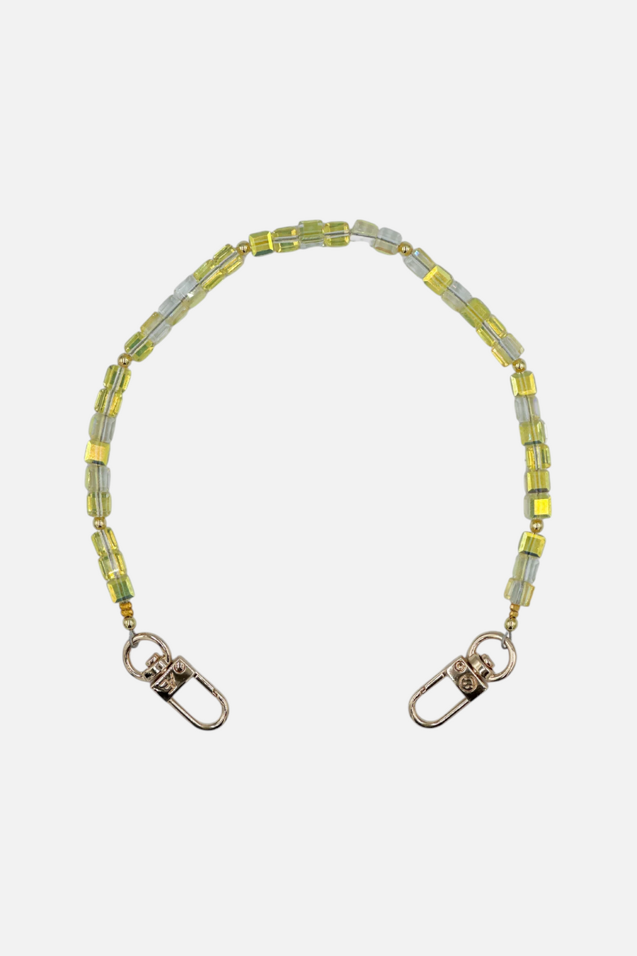 The Caep Ritz Phone Wristlet in Yellow & Gold